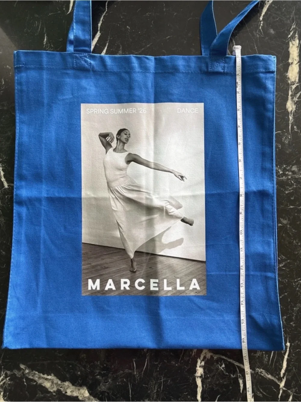 NWOT Marcella NYC Spring Summer 2026 DANCE Tote Bag Blue